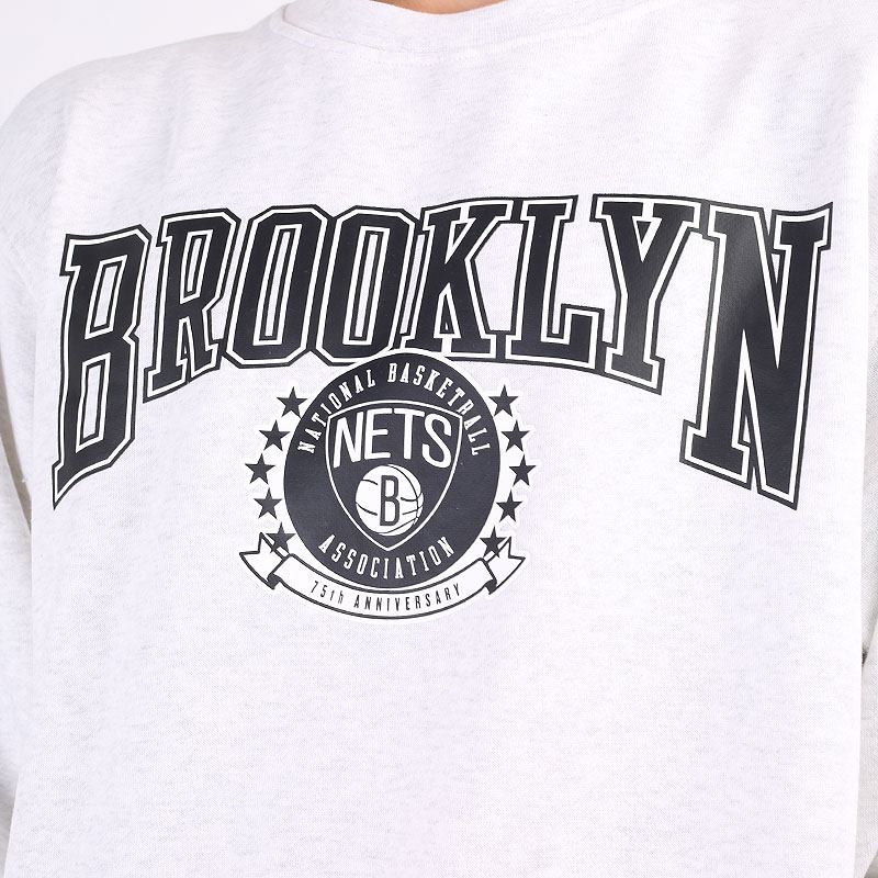 Мужская толстовка Nike Brooklyn Crew (DJ2795-051)  - цена, описание, фото 2